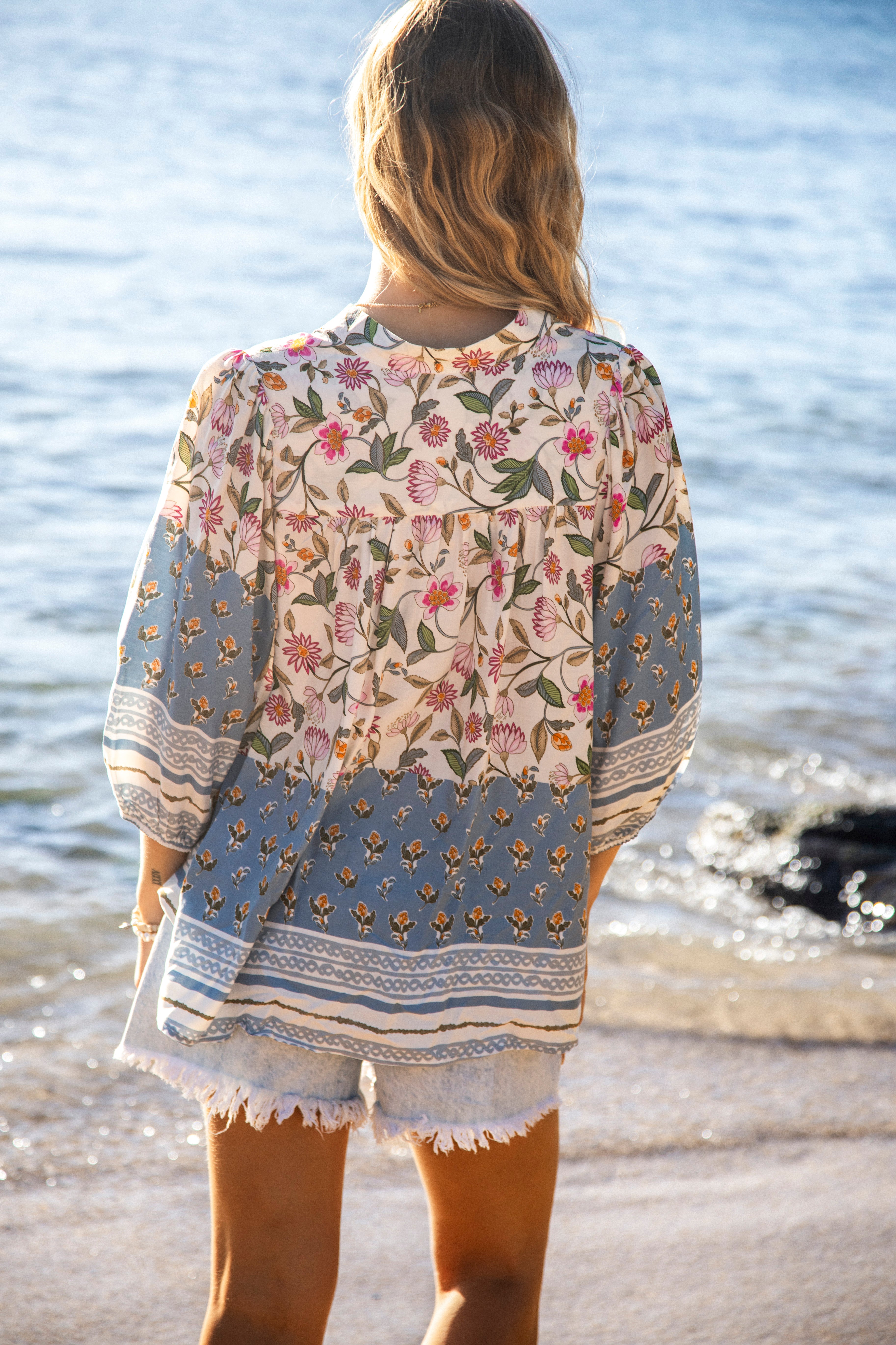 Bee Blouse Pixie Petals Rear View