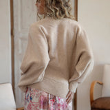 Belle Cross Over Knit - rear view.
