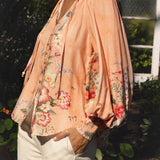 Bouquet Blouse. Side View.