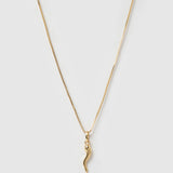 Cornicello Gold Charm Necklace