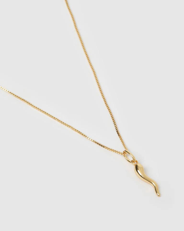 Cornicello Gold Charm Necklace