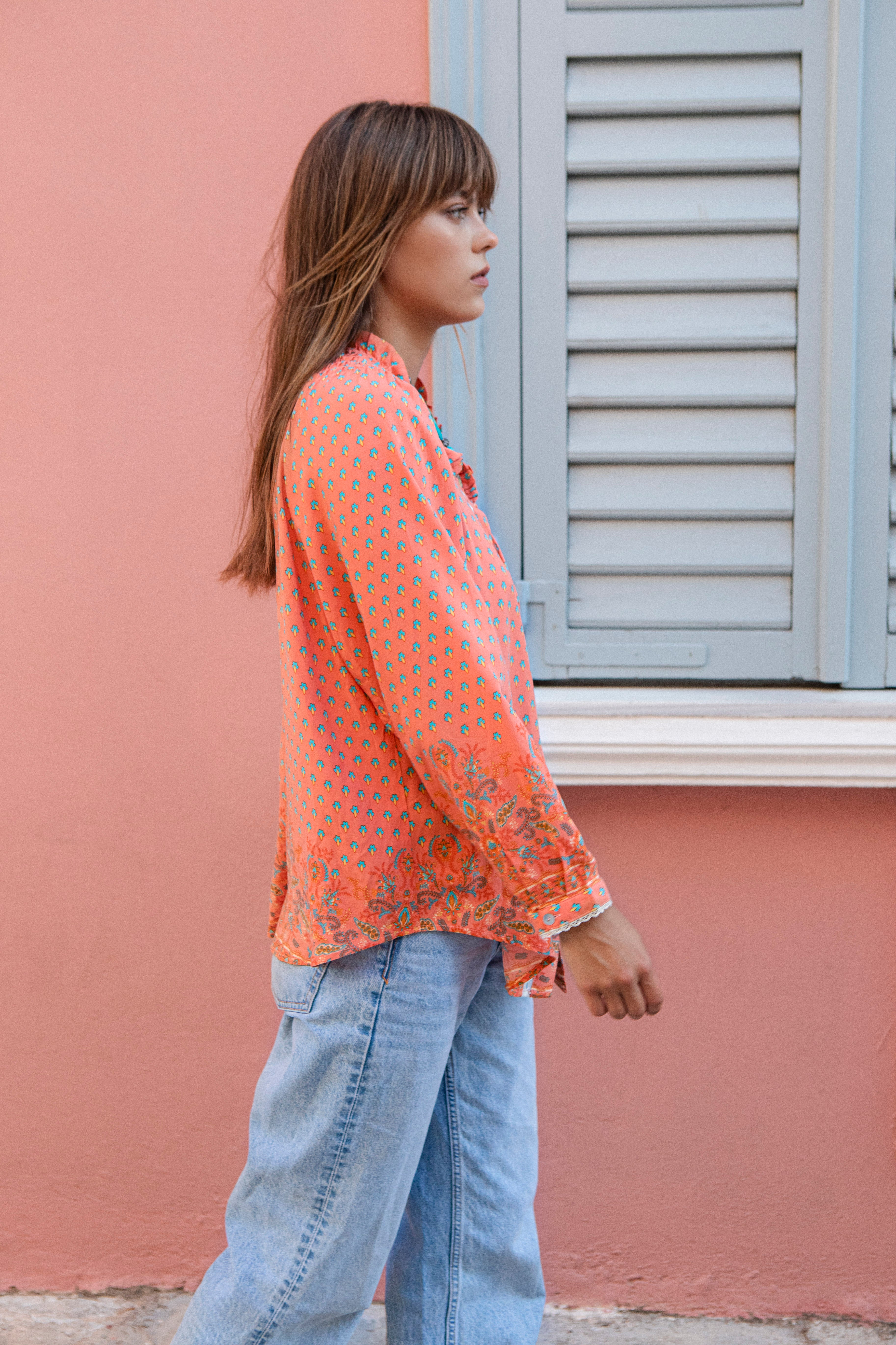 Calypso Blouse Elysian - side view