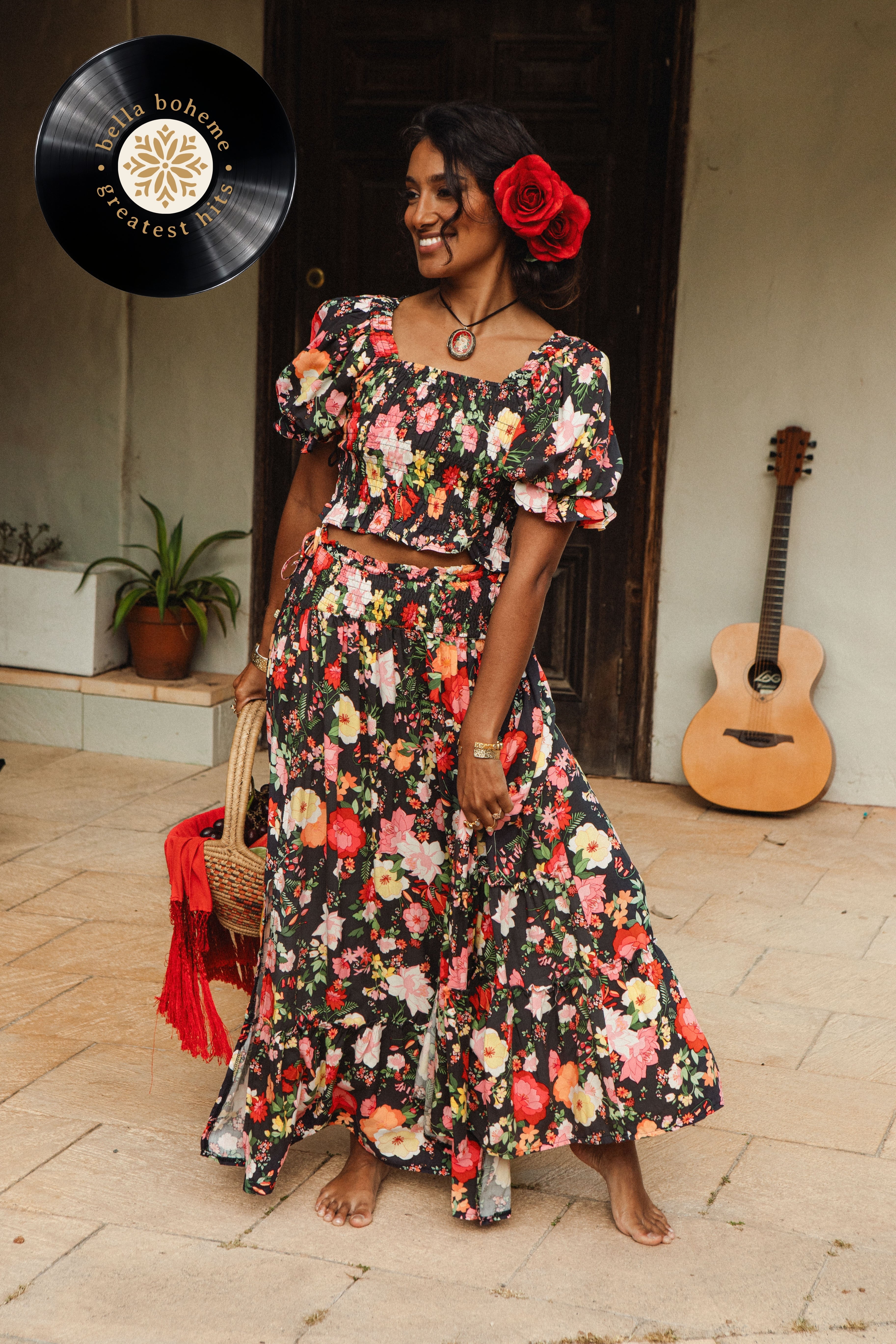 Camila Skirt - Flamenco