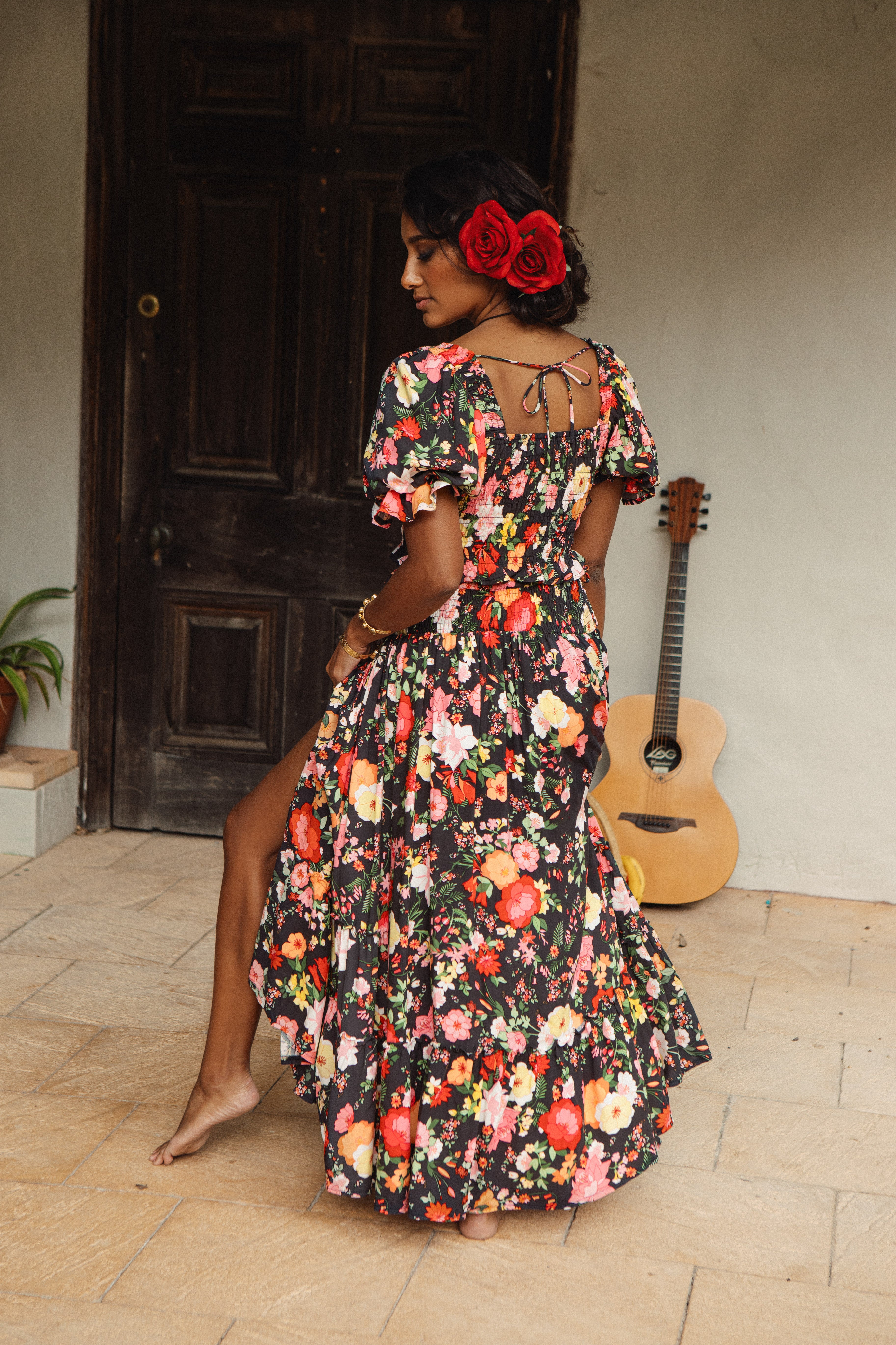 Camila Skirt Flamenco Rear View