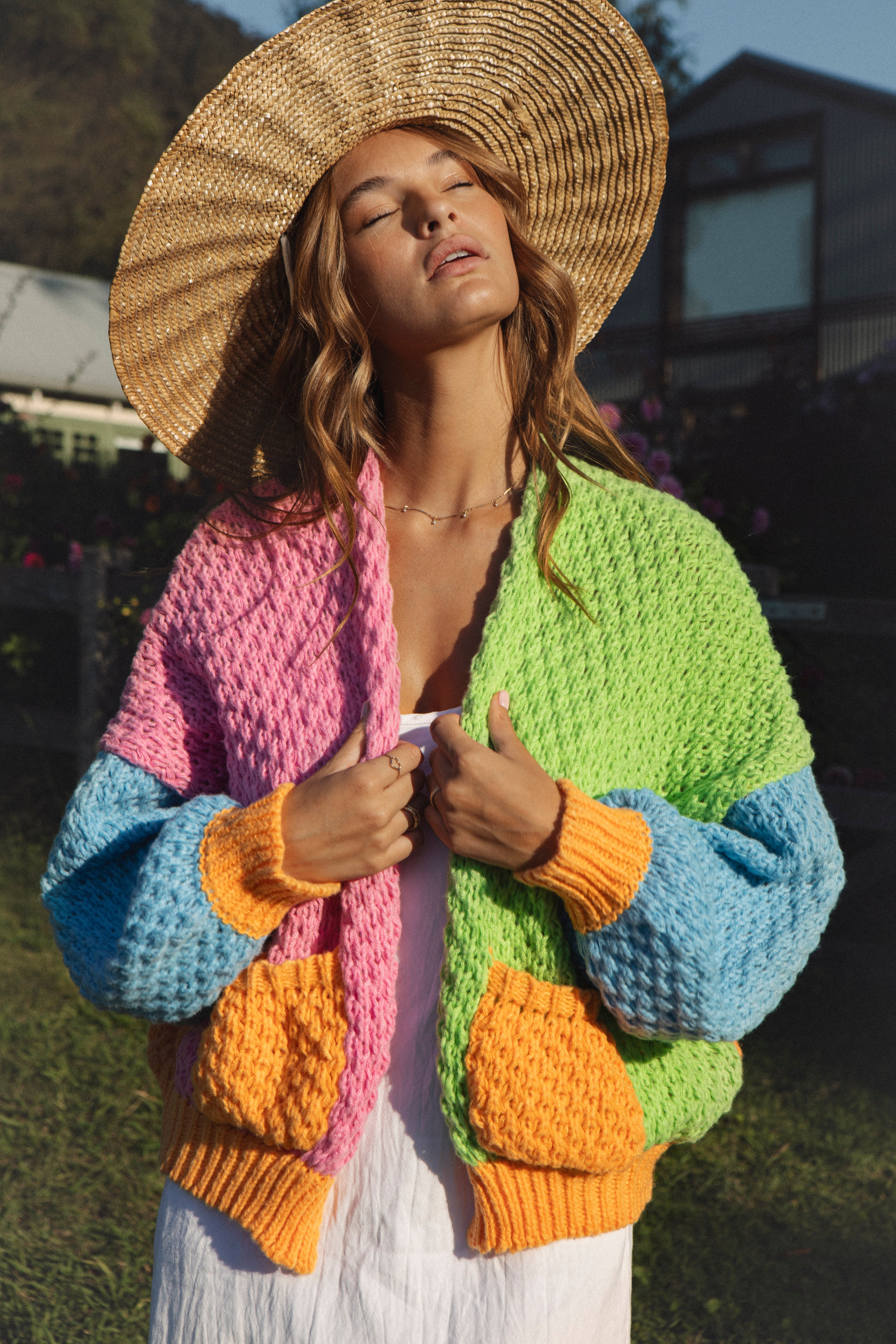 Carnival Rainbow Cardigan