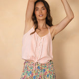 Castaway Cami Blush front view
