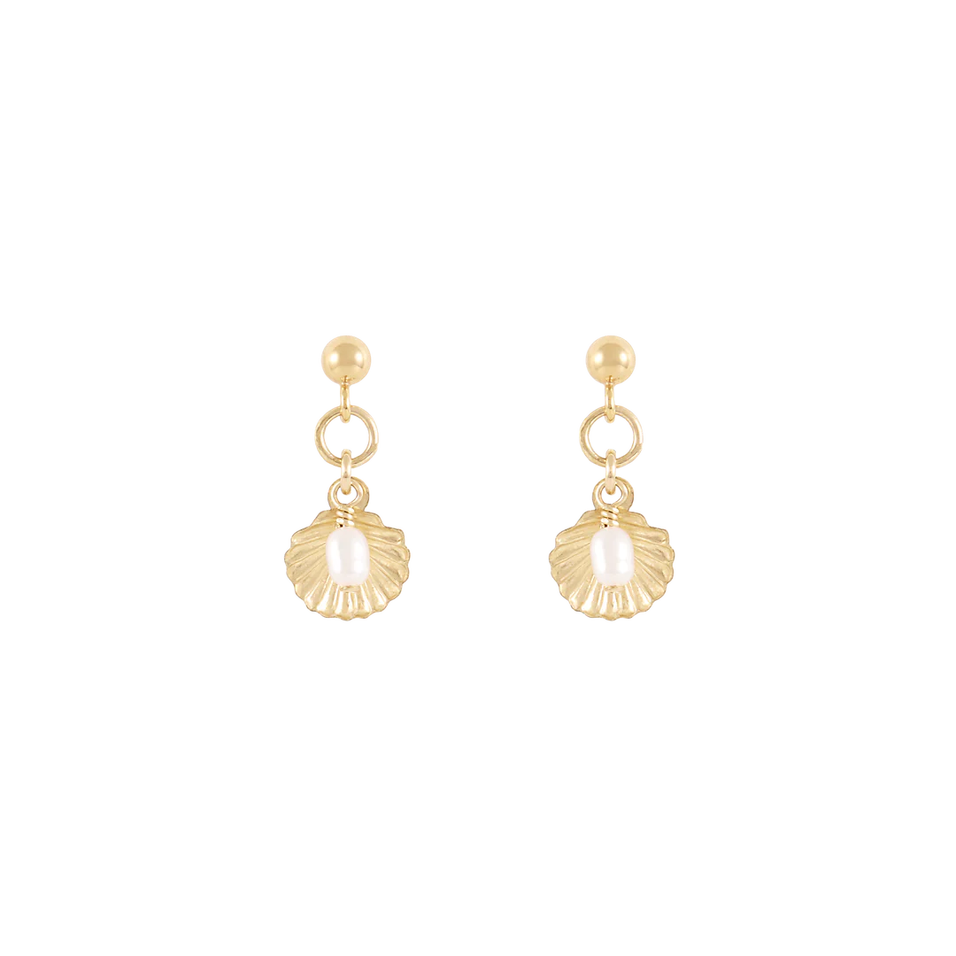 Conchi Earrings - Gold