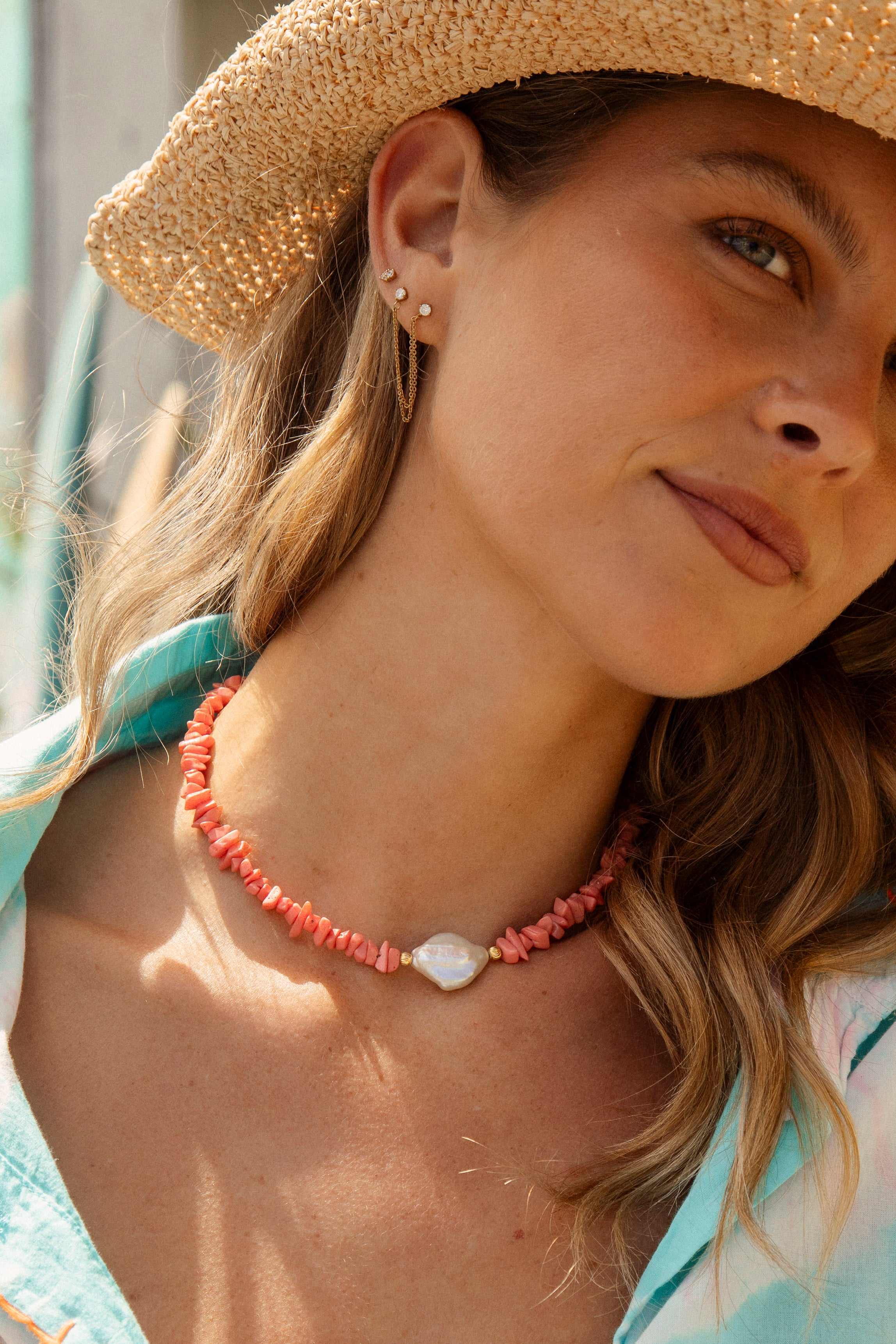 Cora Freshwater Pearl Choker