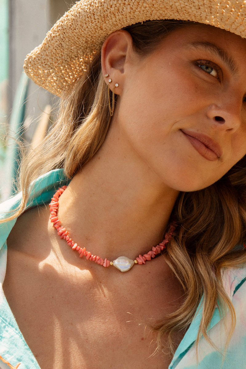 Cora Freshwater Pearl Choker