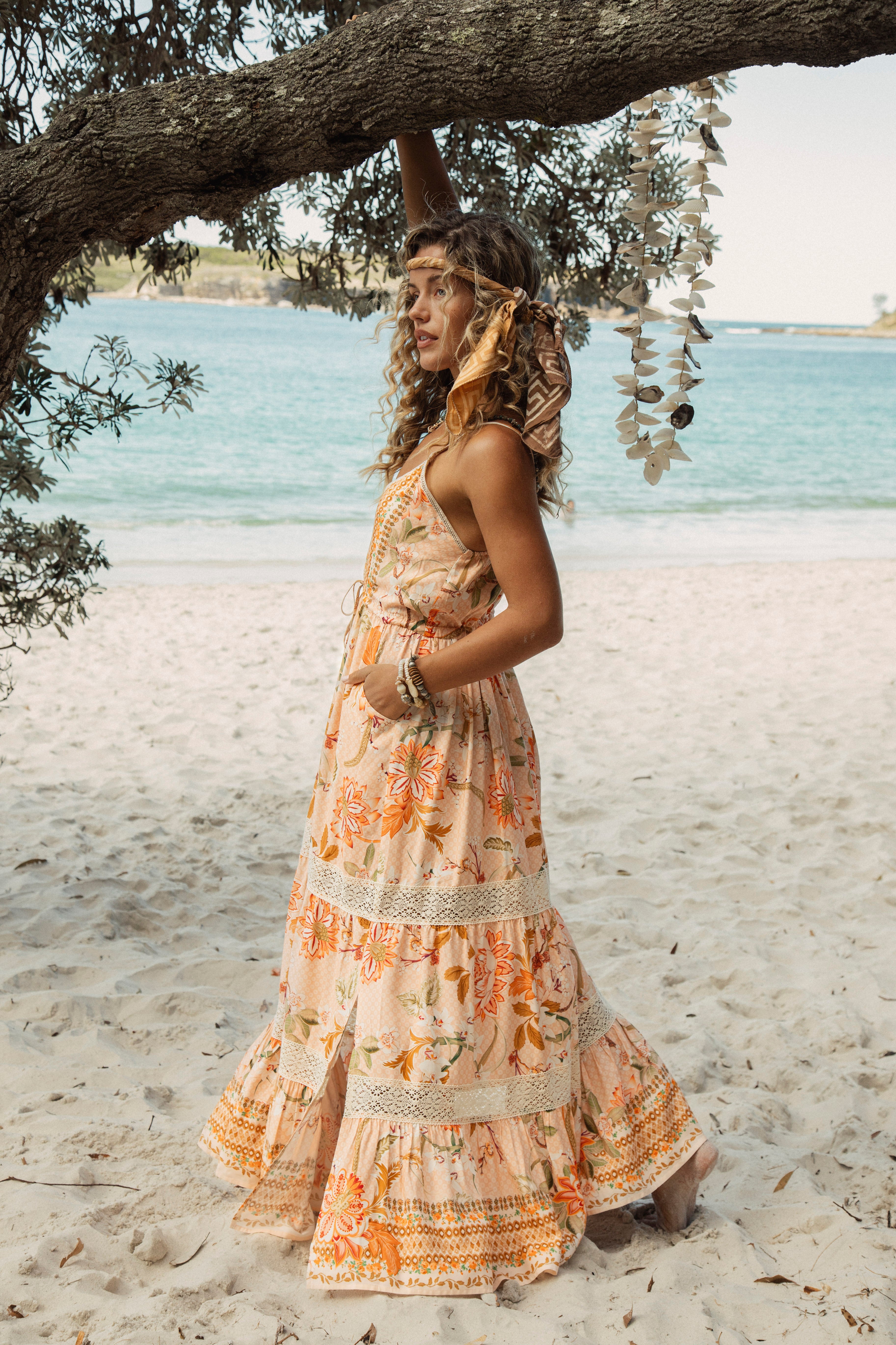 Coral Sands Sundress Side View