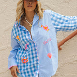 Cosmo Shirt - Blue Check