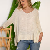 Cove Slouch Knit - Natural