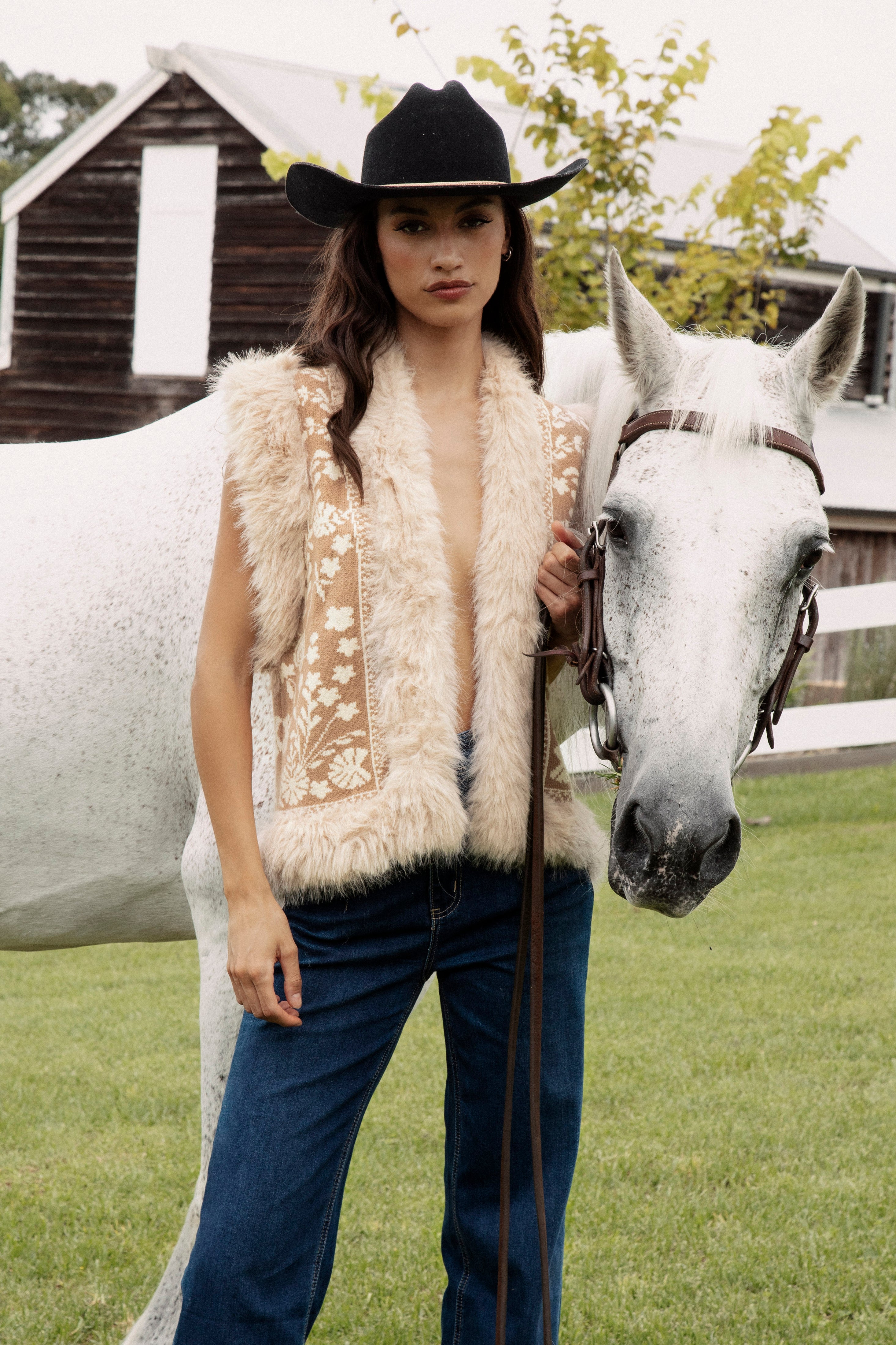 Cowgirl Vest Chestnut