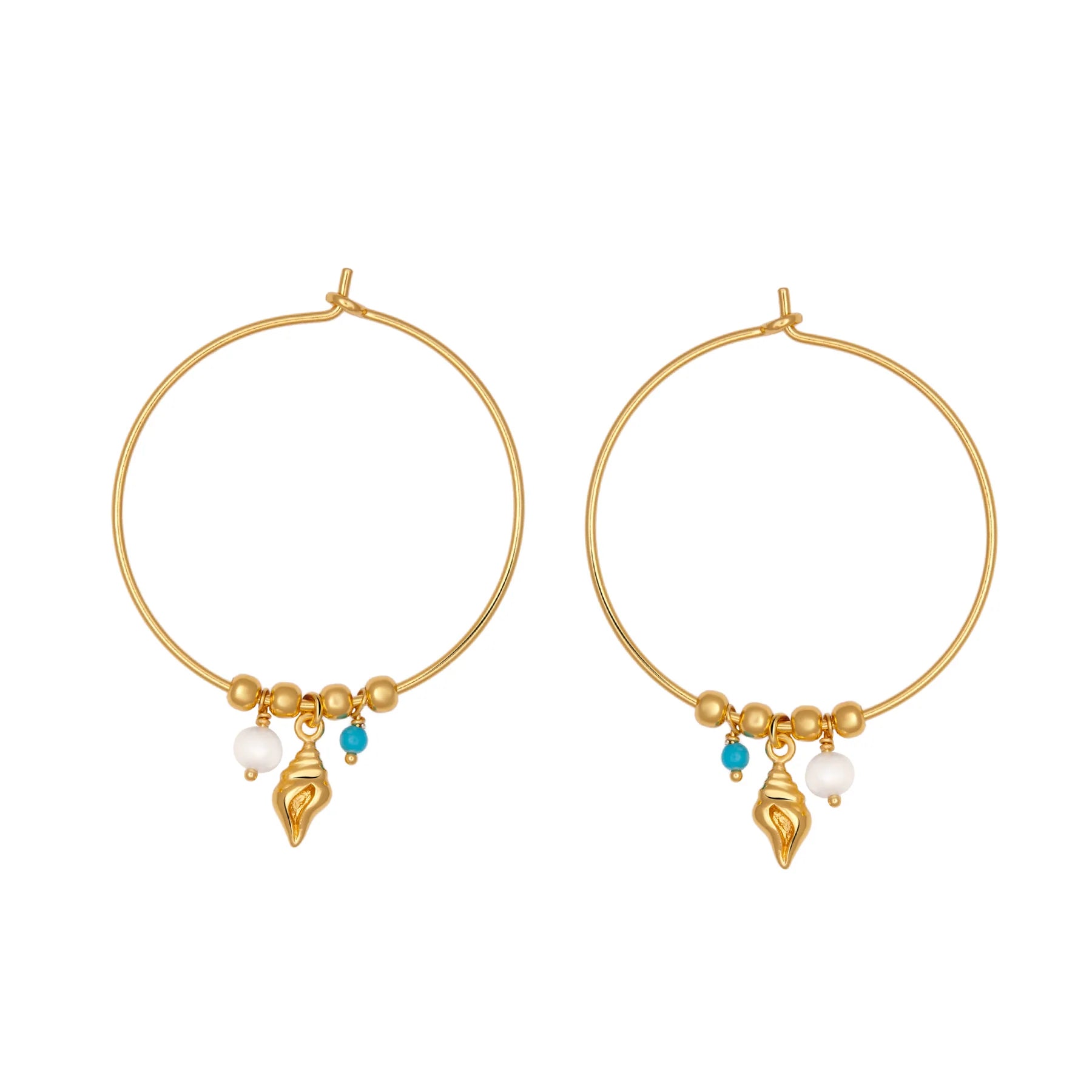E939G - Oceania Gold Hoops