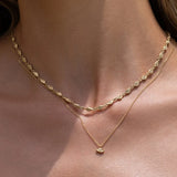 Mini Elysian Gold Charm Necklace