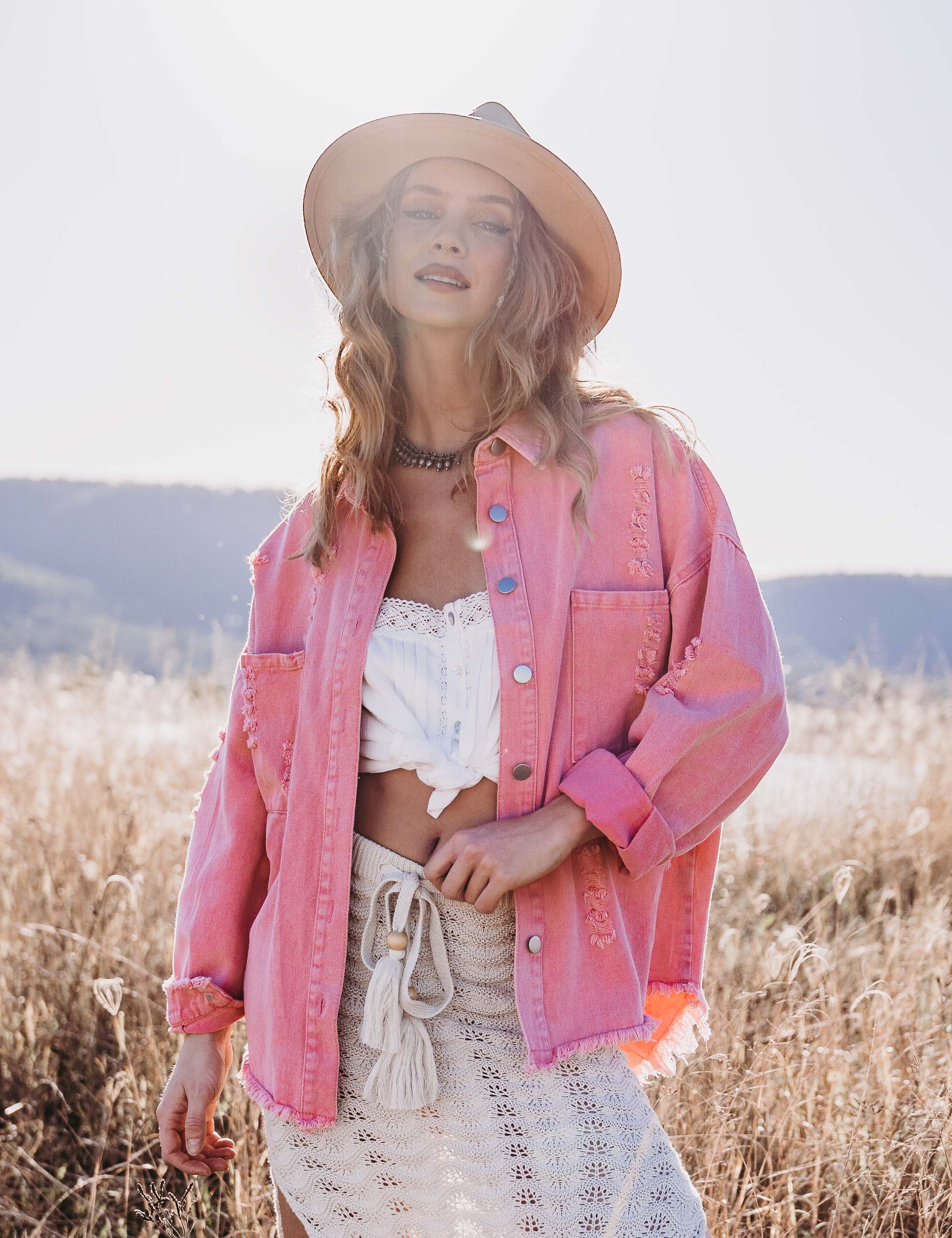 Desert Jacket - Flamingo