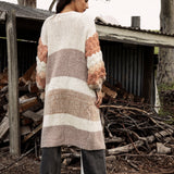 Dusk Horizon Cardigan. Rear View.