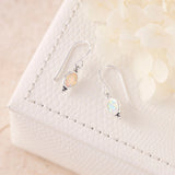 Midsummer Star Moon Song Opal Earrings