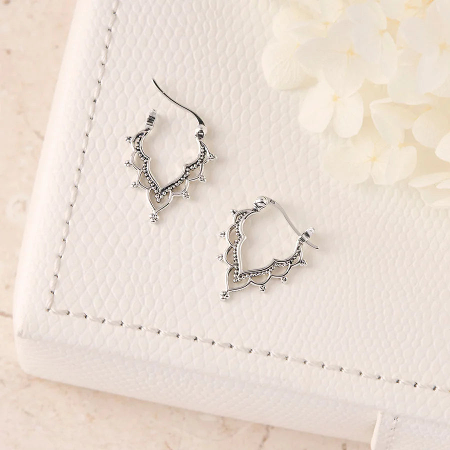 Midsummer Star Sterling Silver Golden Temple Sleepers