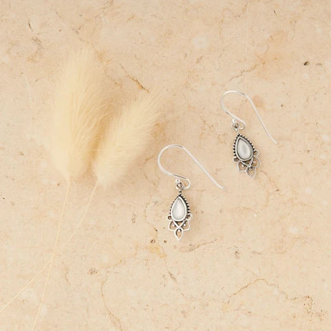 Templar Pearl Drop Earrings