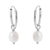 Delicate Pearl Sleepers