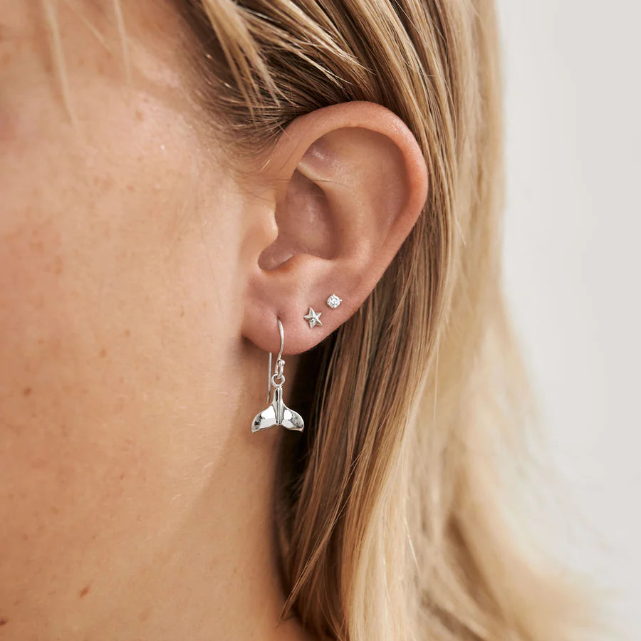 Midsummer Star Avalon Whale Tail Earrings