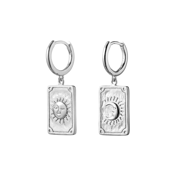 Midsummer Star Sun and Moon Tarot Huggies