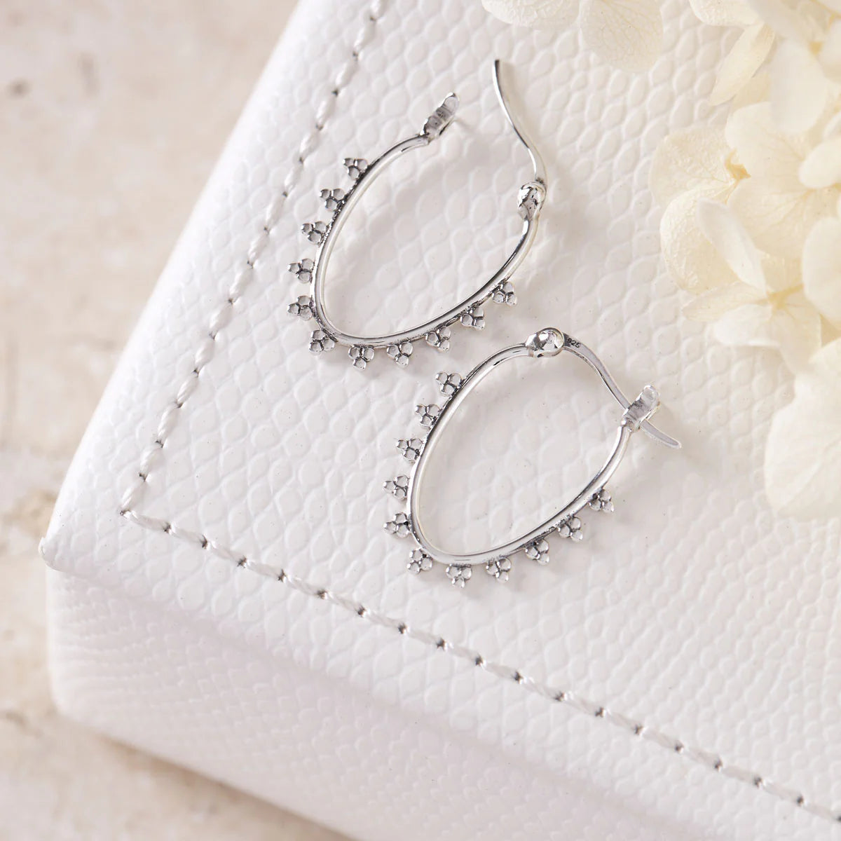 Midsummer Star Micro Dot Hoops