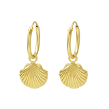 Sandshell Hoops Gold