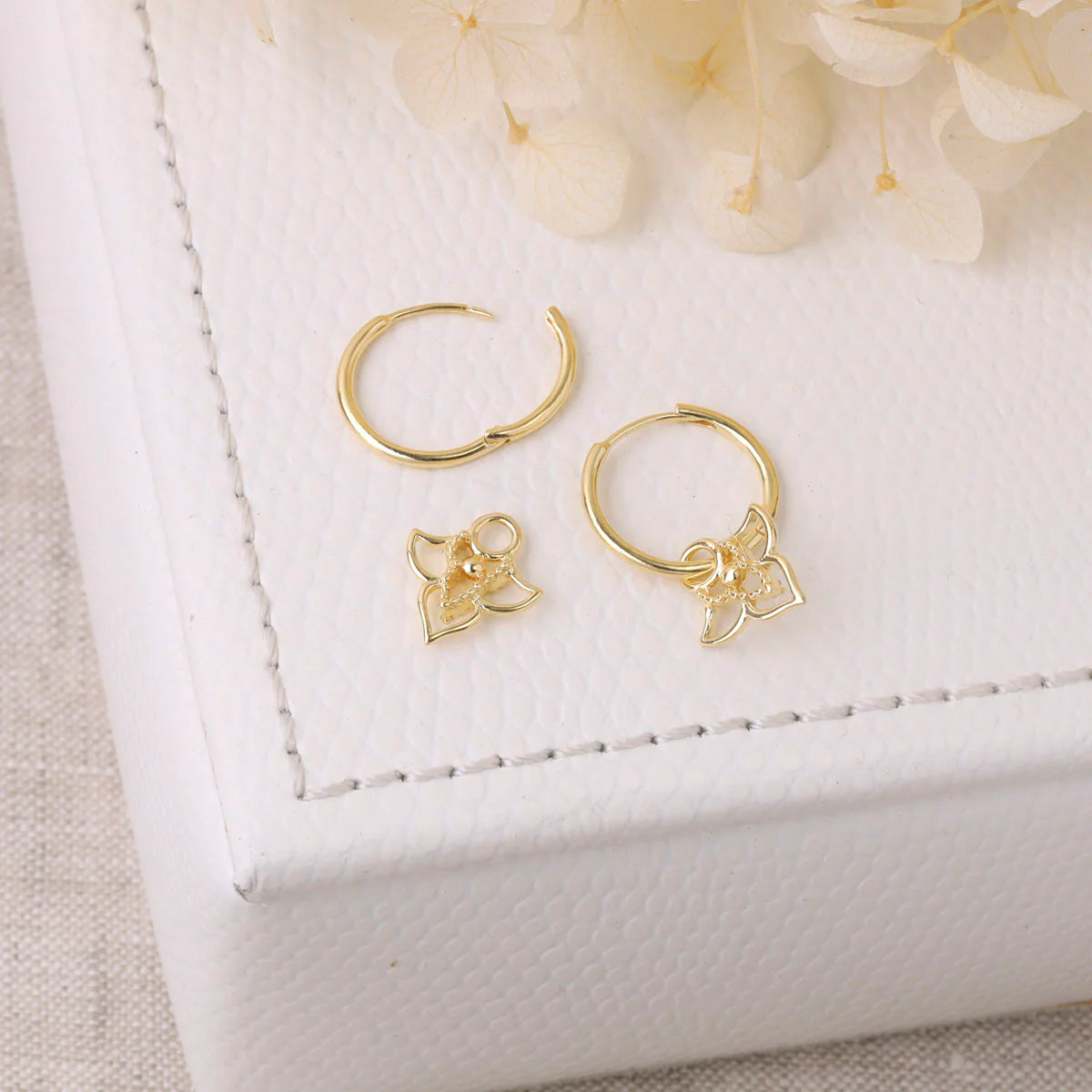 Sacred Bloom Huggies Gold