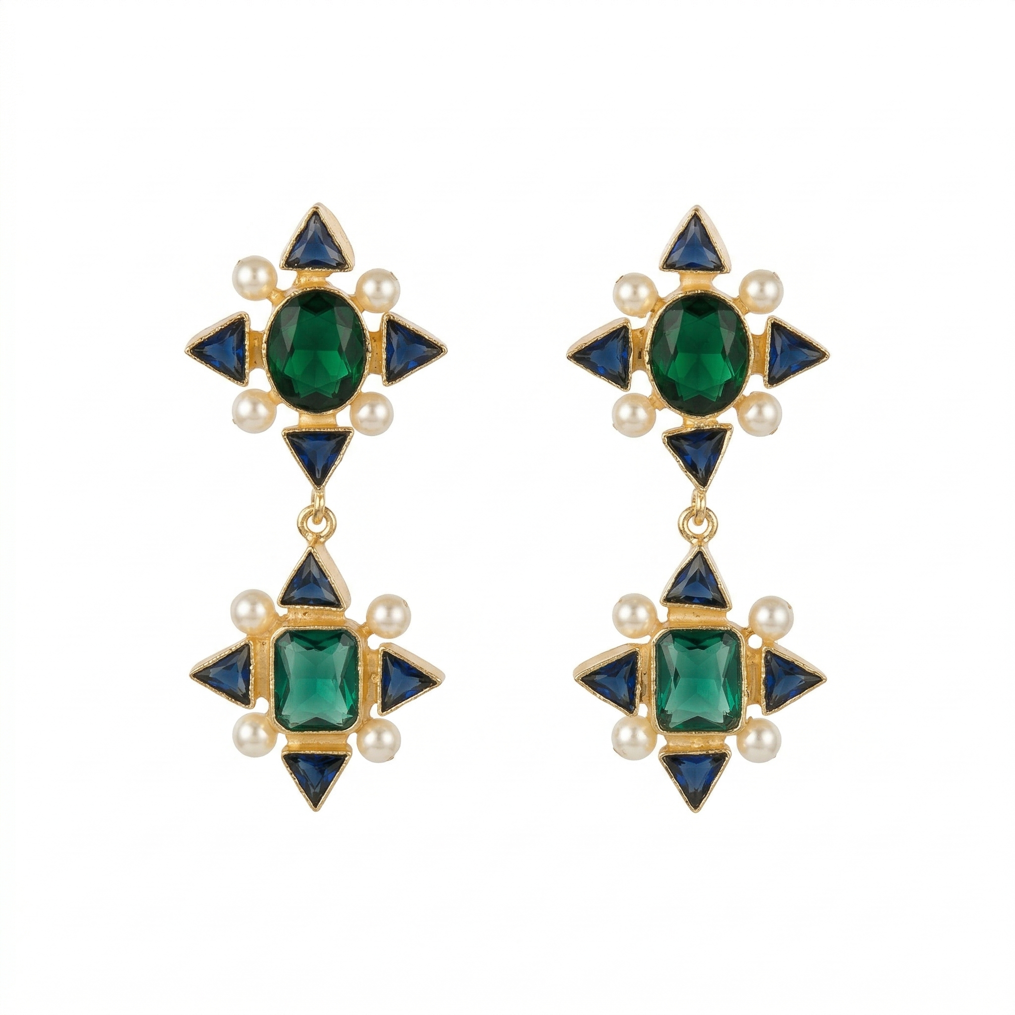 Statement Gem Earring