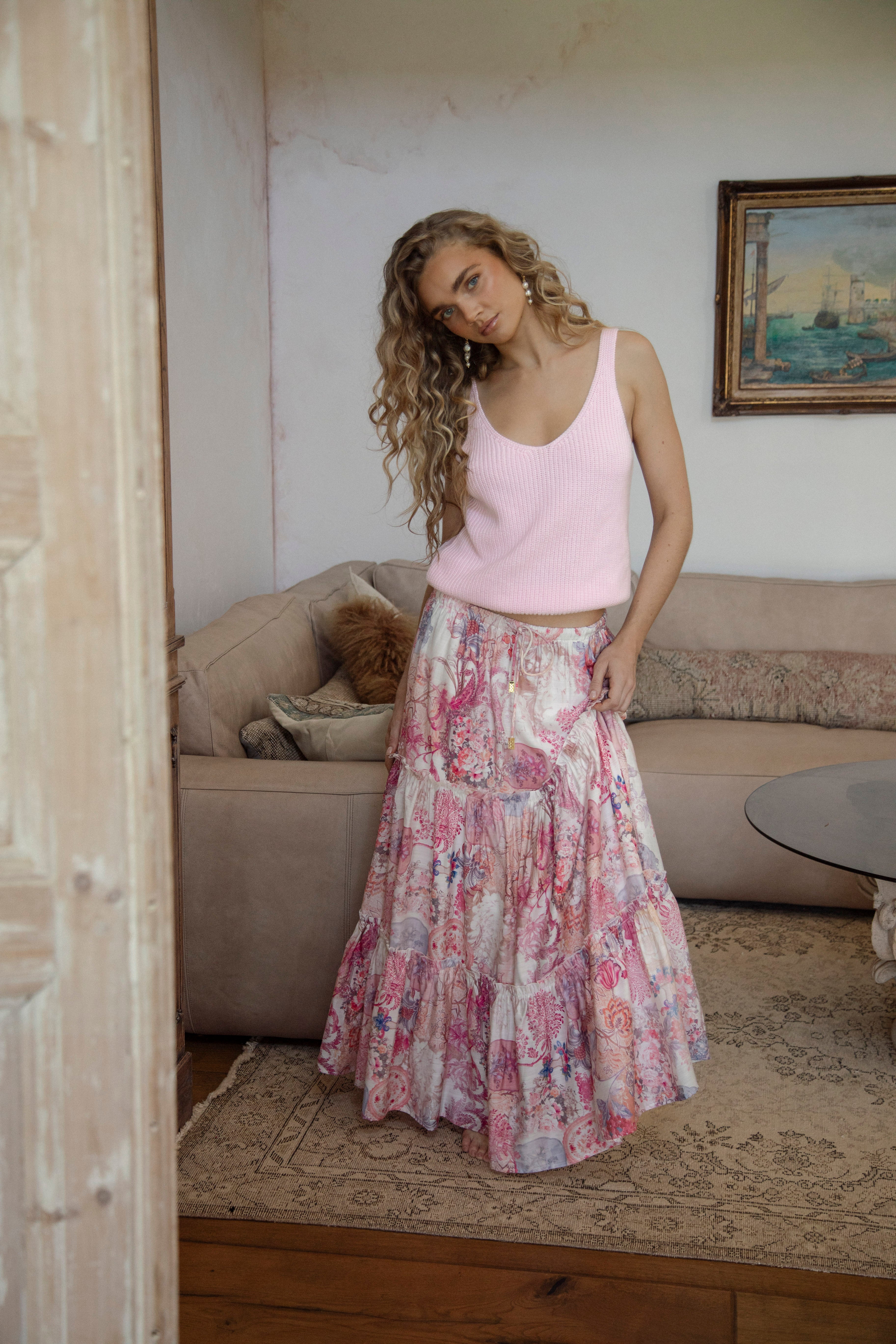 Ellie Maxi Skirt - Posie