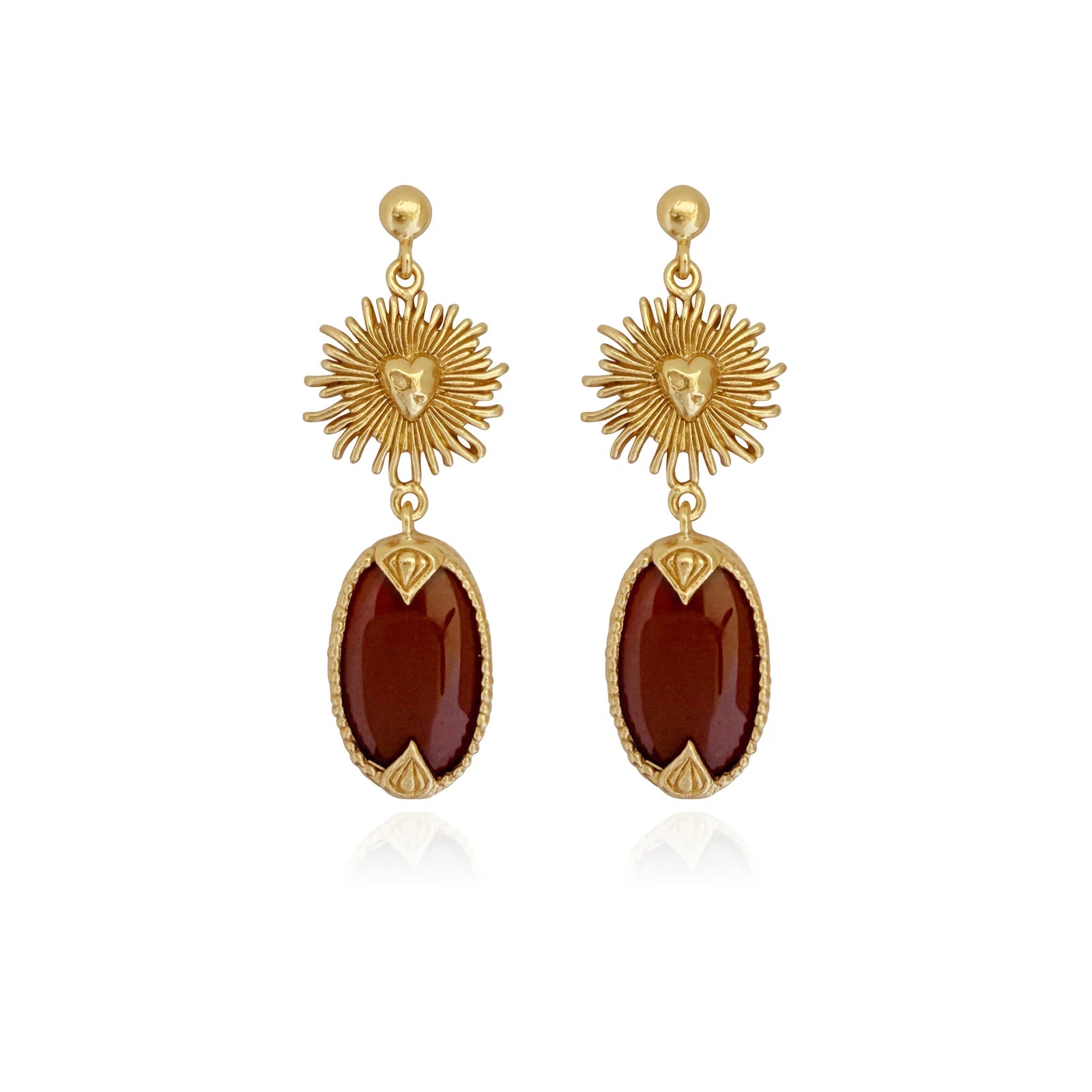Emberlyn Earrings on white background