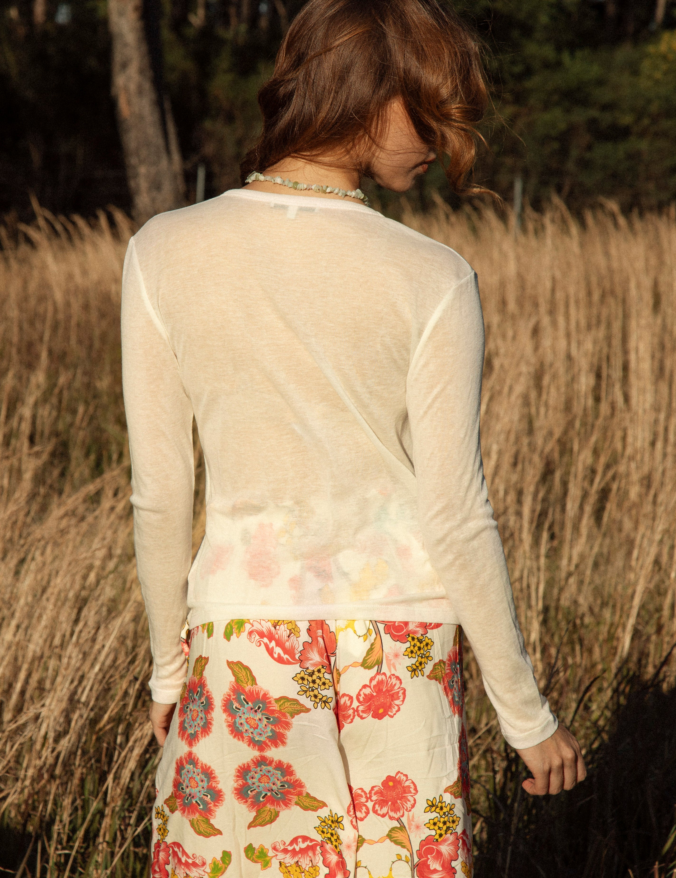 Essential Long Sleeve Tee - rear view