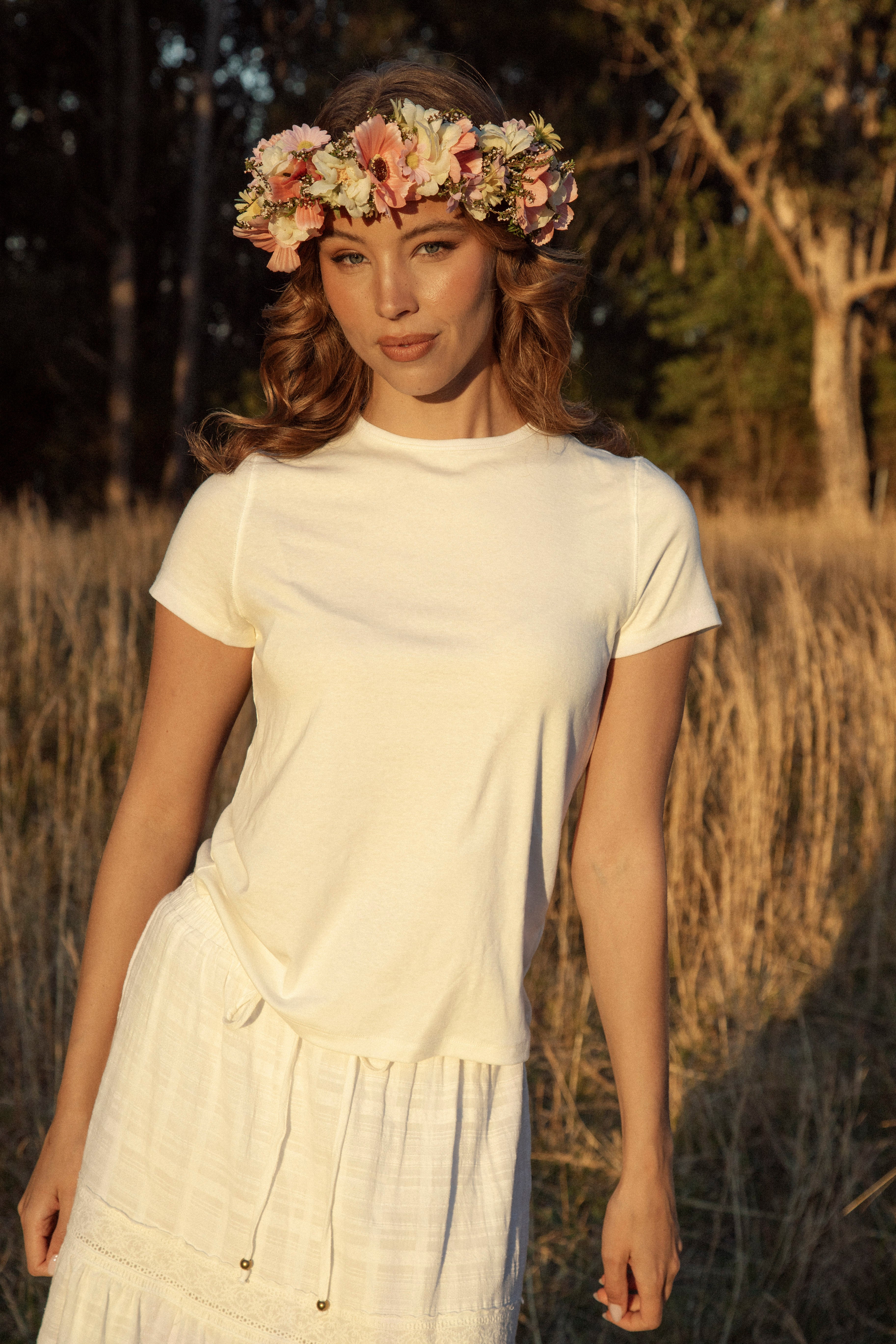 Euro Summer Tee - Ivory