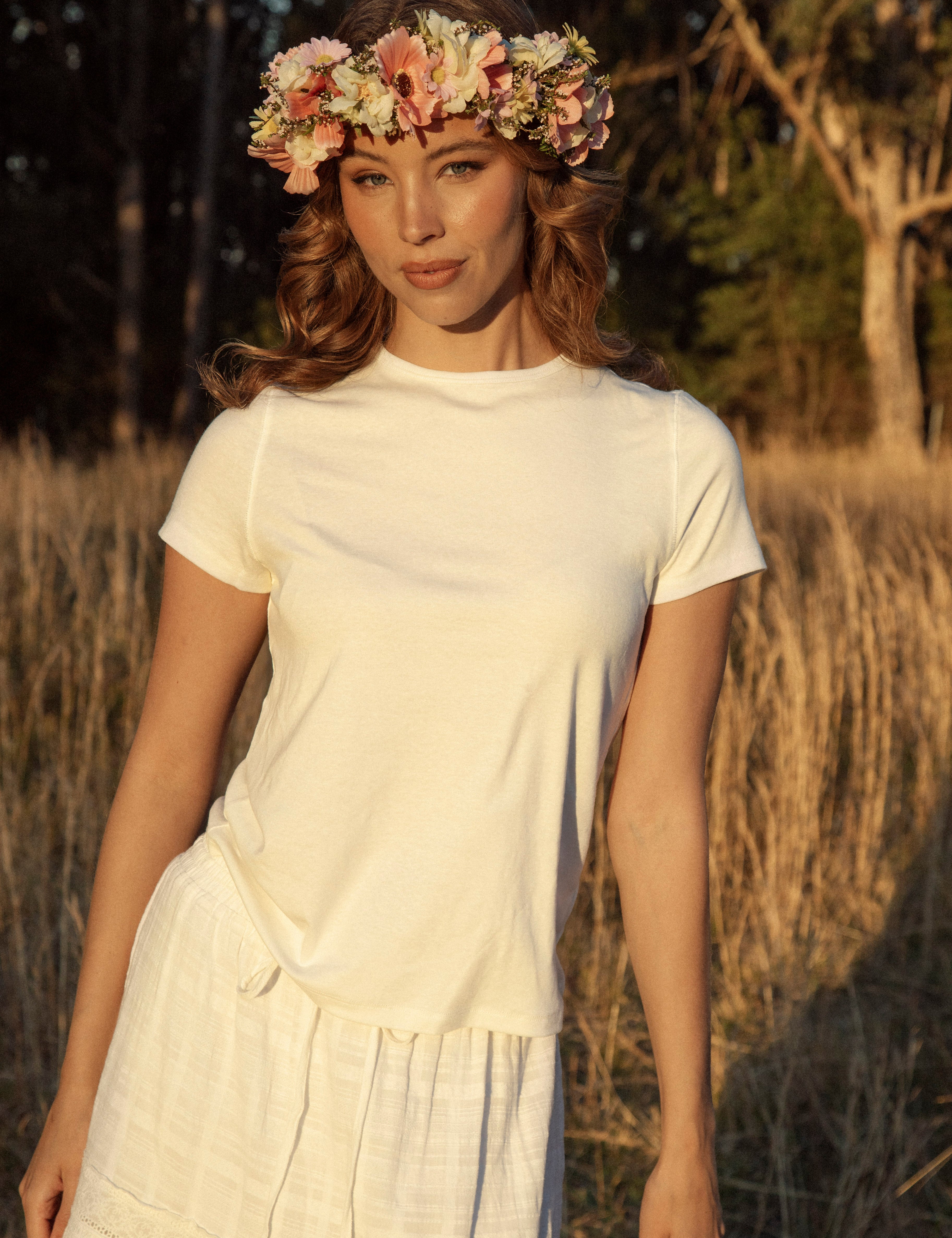 Euro Summer Tee - Ivory