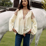 Eve Embroidered Blouse