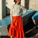 Evelyn Skirt - Burnt Orange