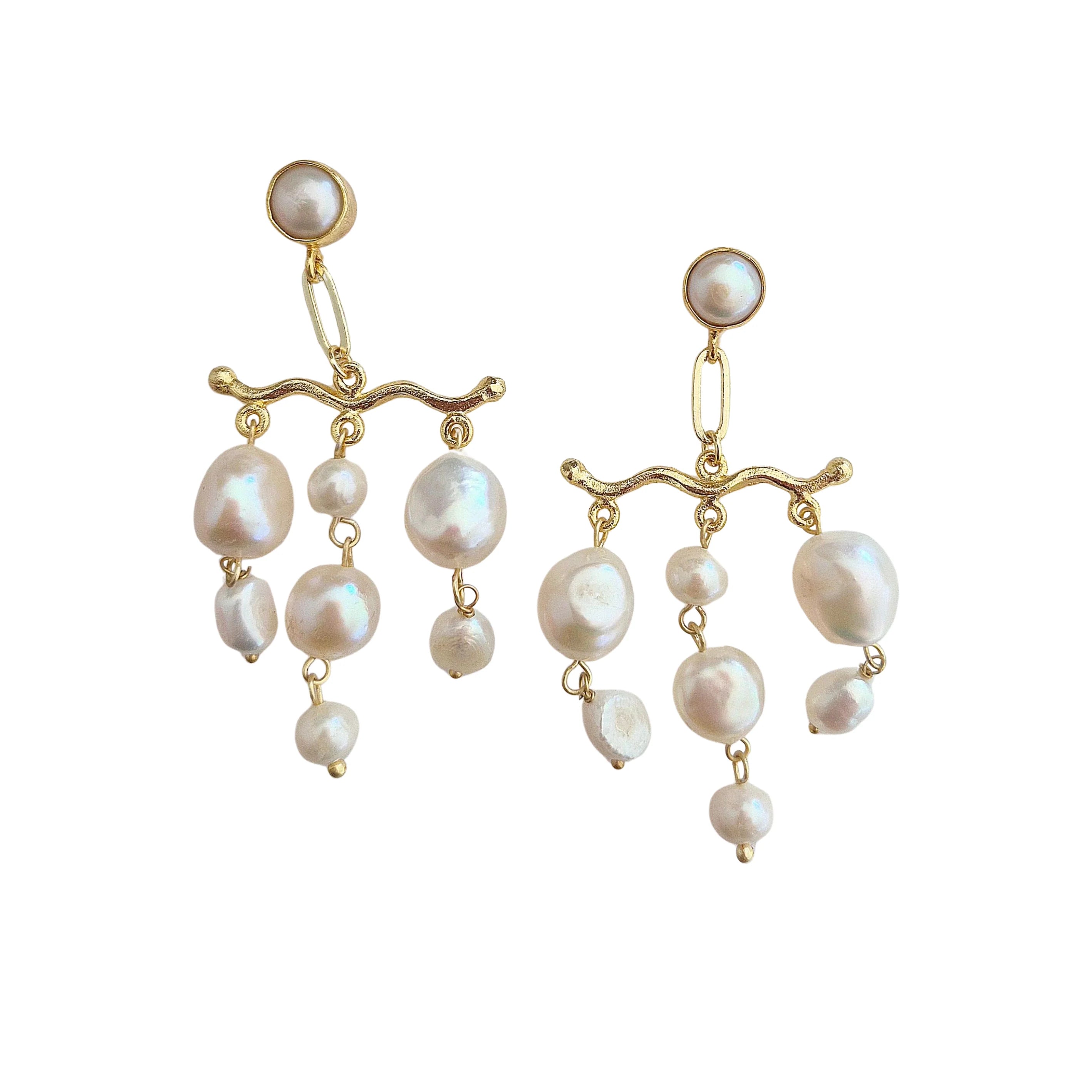 Florence Freshwater Pearl Earrings