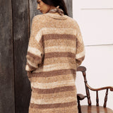 Fall Slouch Cardigan Cinder Rear View