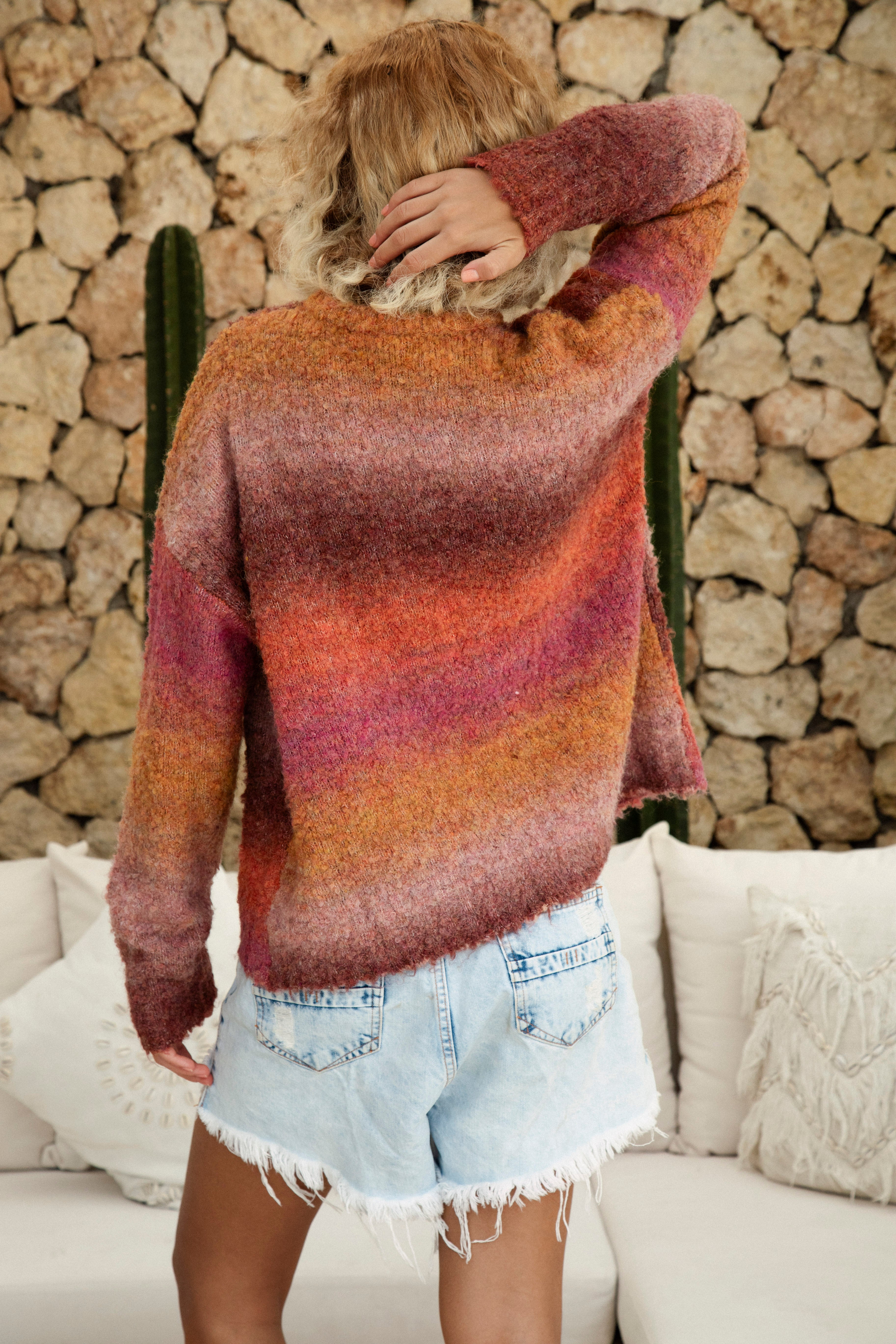 Freya Sweater - rear view