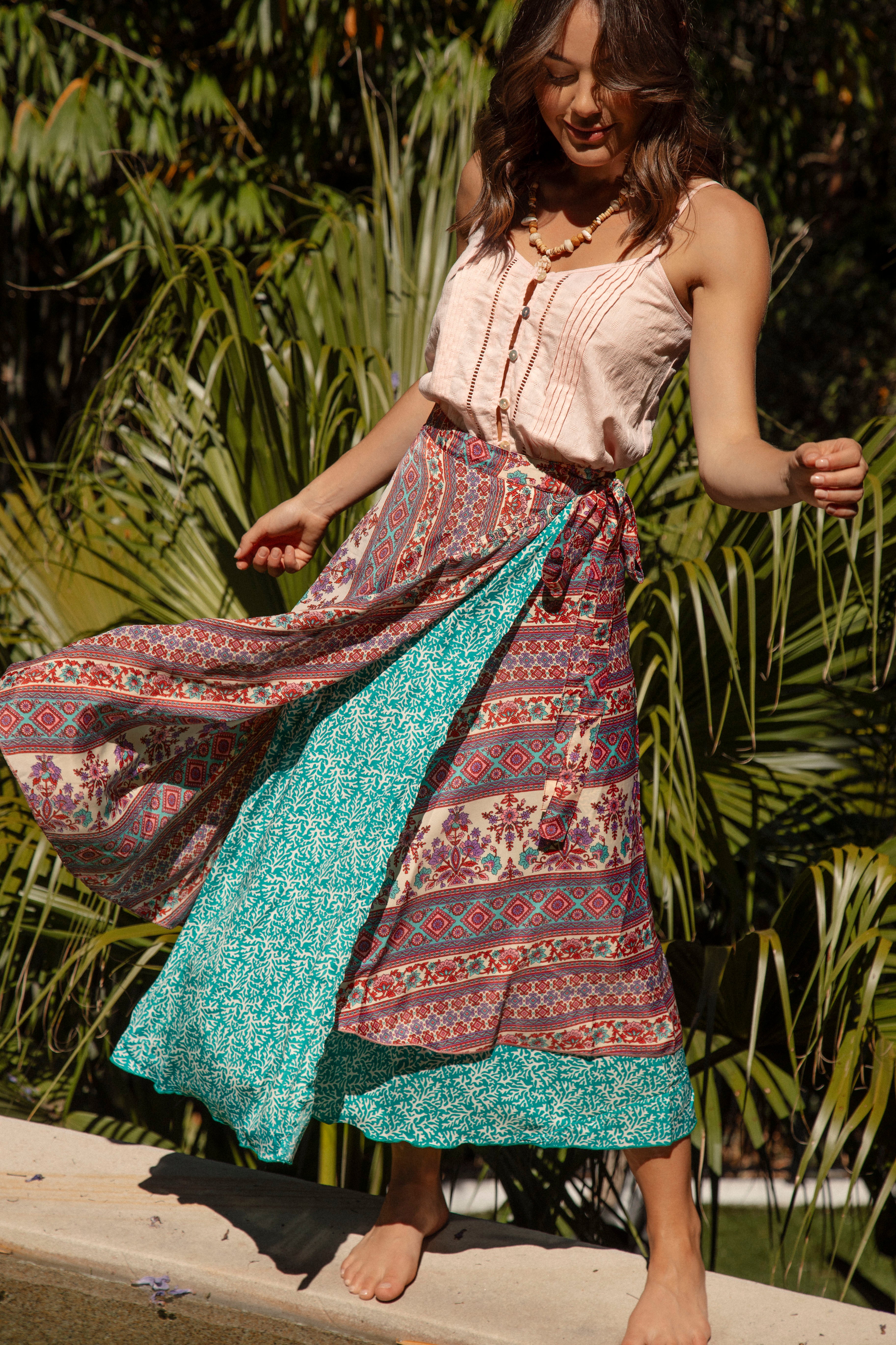 Goddess Wrap Skirt - Taj