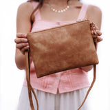 Free Spirit Clutch - Tan