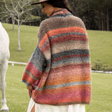 Harvest Slouch Cardigan Rear View