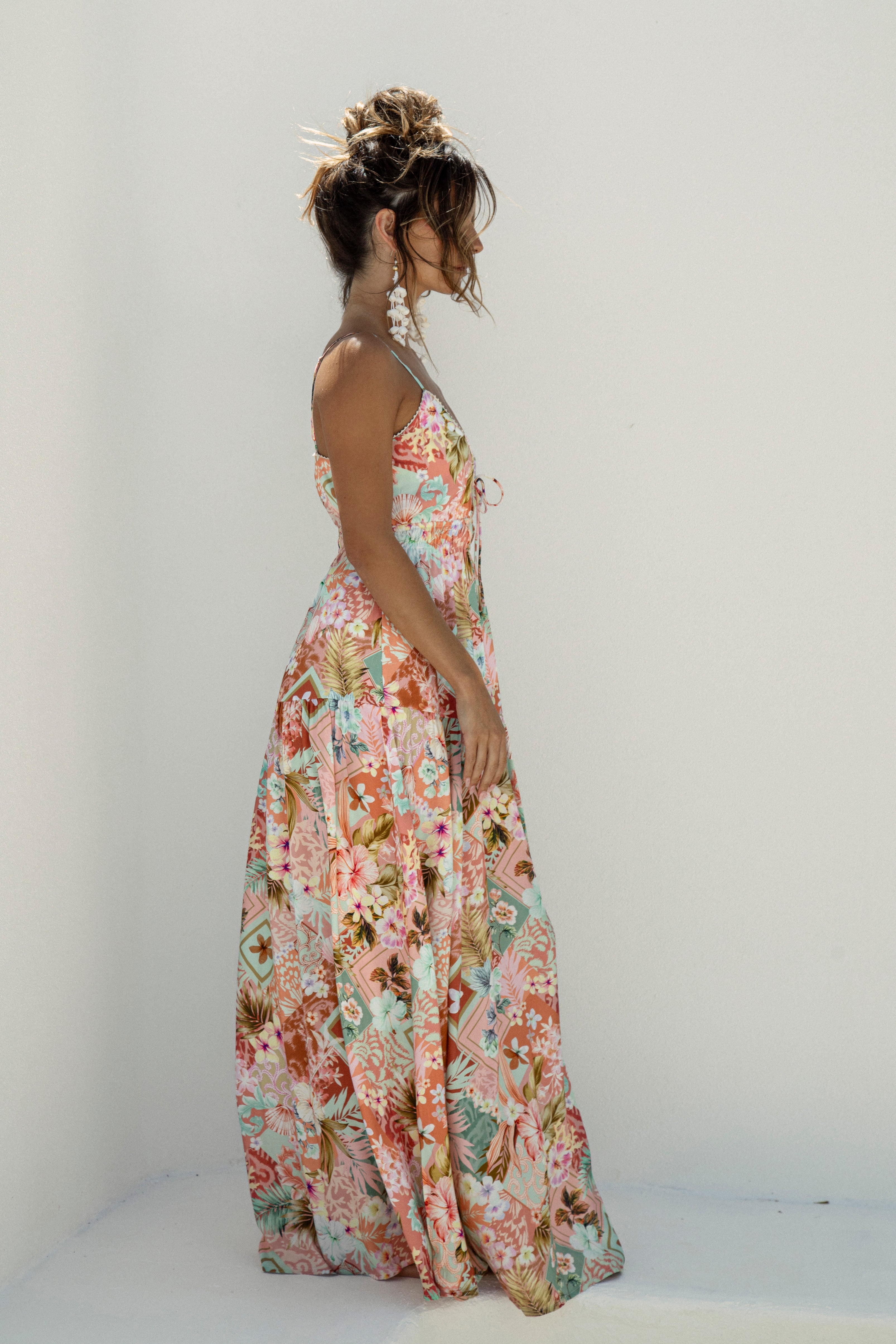 Haveli Maxi Dress Side View