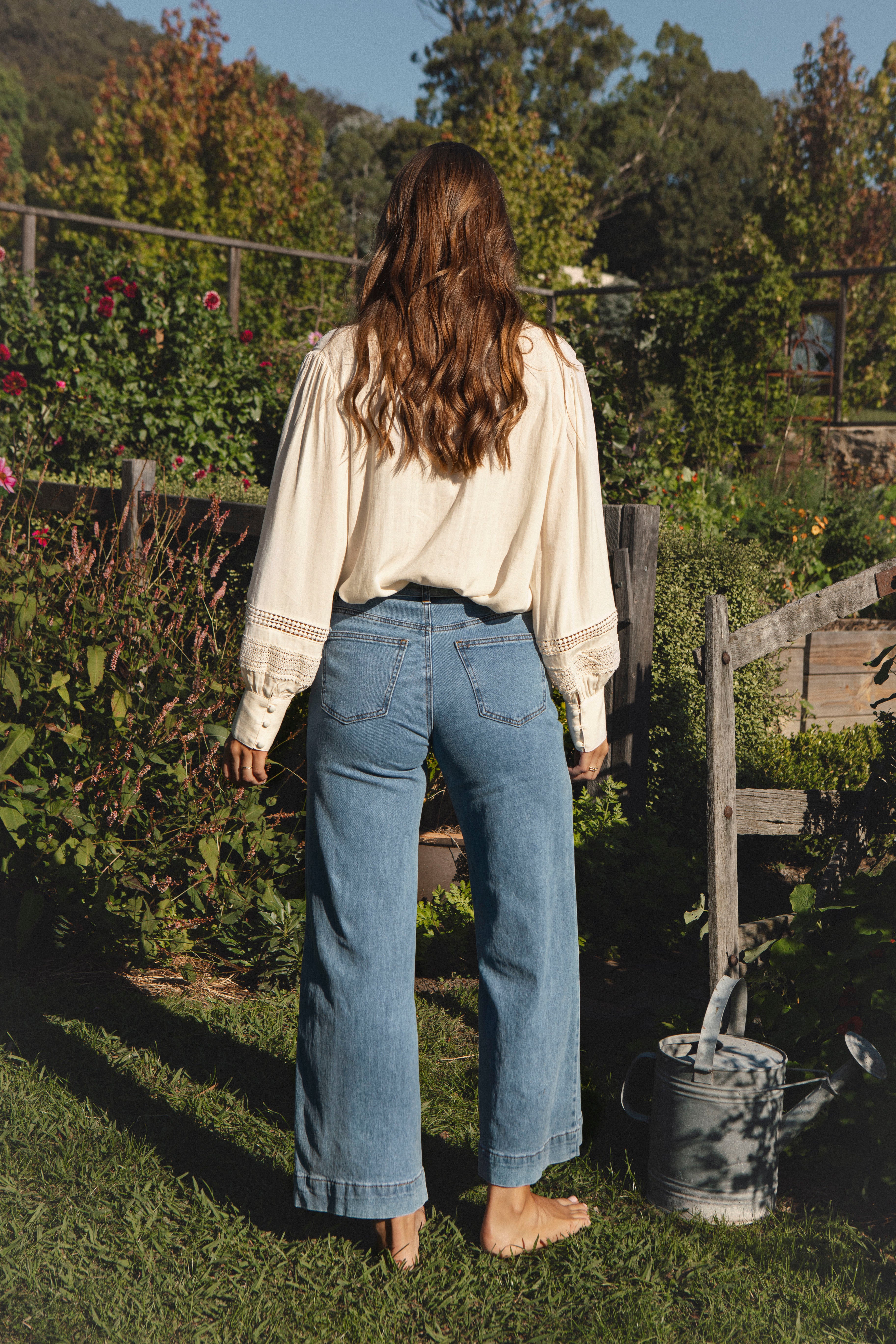 Hendrix Vintage Jean - rear view.