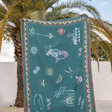 Sea Song Mermaid Throw
