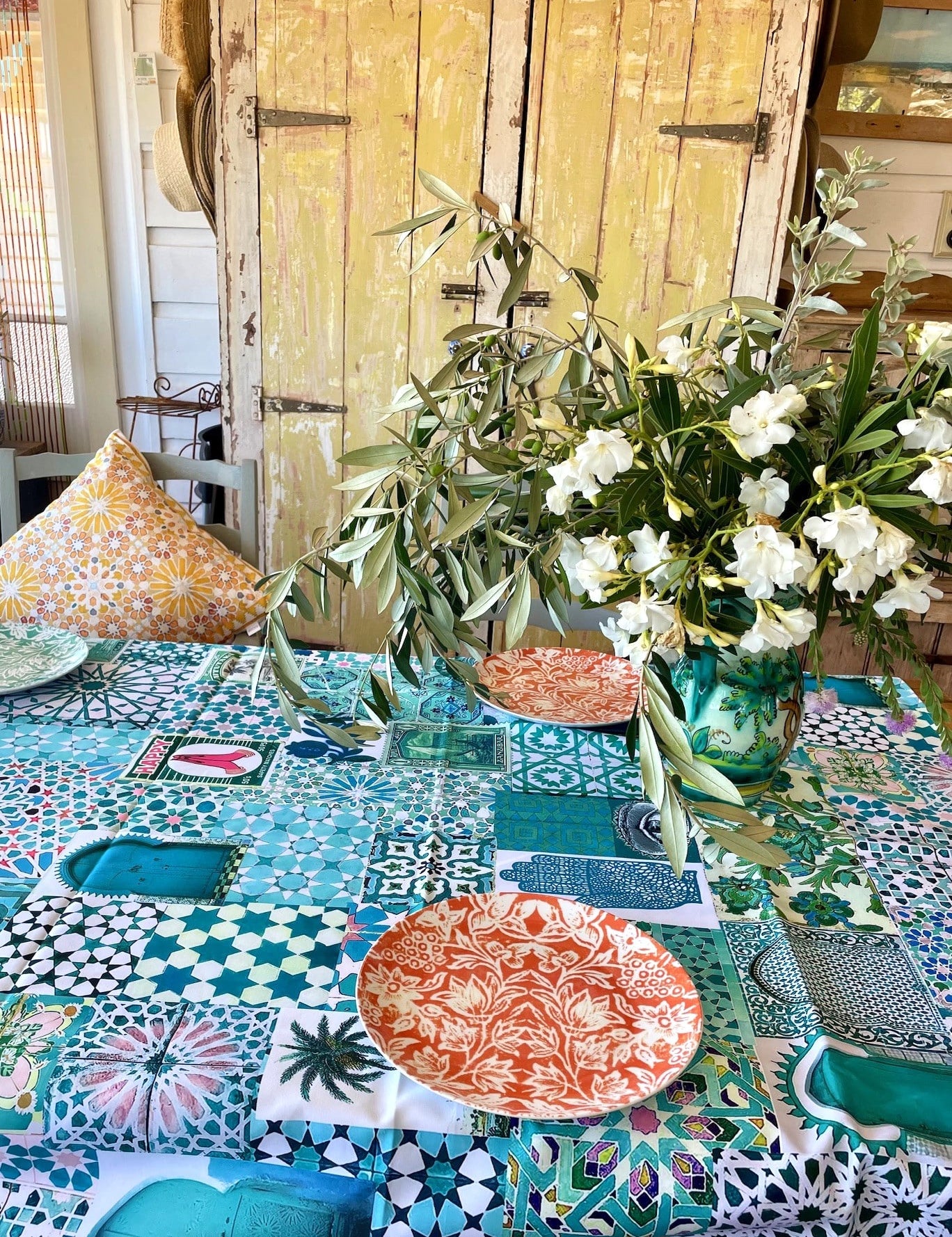 Canvas Tablecloth - Casablanca