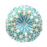 Round Velvet Cushion - Casablanca