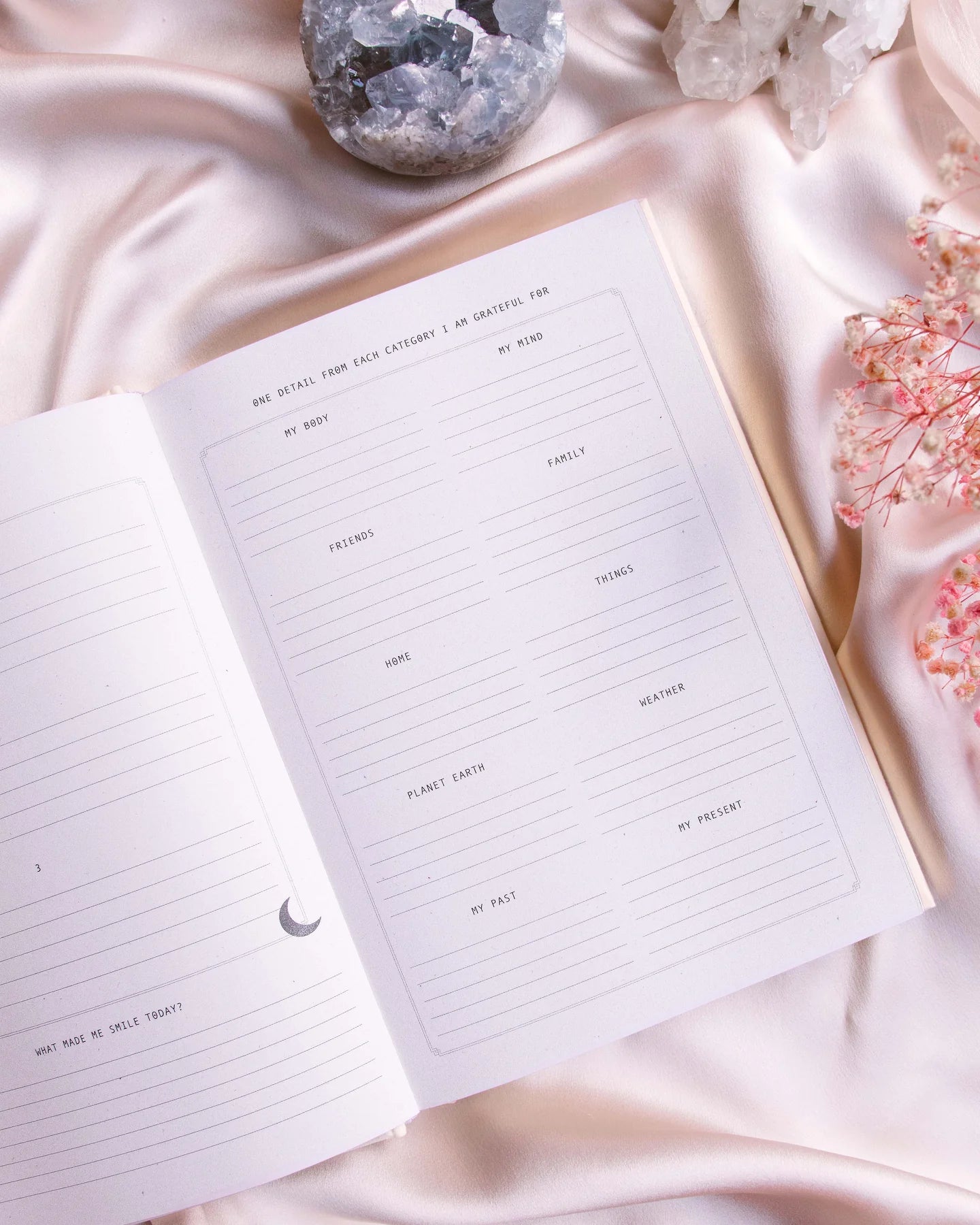 Gratitude Journal - Dreamy Moons